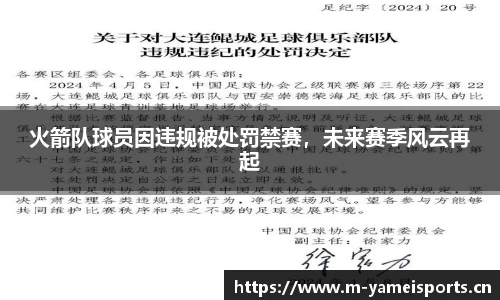 火箭队球员因违规被处罚禁赛，未来赛季风云再起